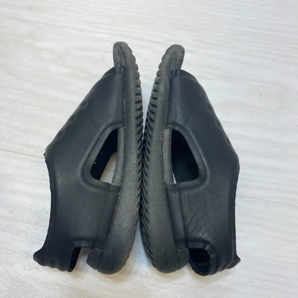 Nike Sunray Adjust 5 Sandals Kids Size 7C Black Adjustable Straps Comfort Casual